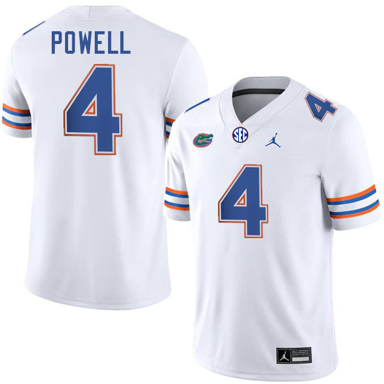 Brandon Powell Florida Jersey,Florida Gators #4 Brandon Powell Jersey Youth Uniforms-White Brandon Powell Florida Jersey,Florida Gators #4 Brandon Powell Jersey Youth Uniforms-White